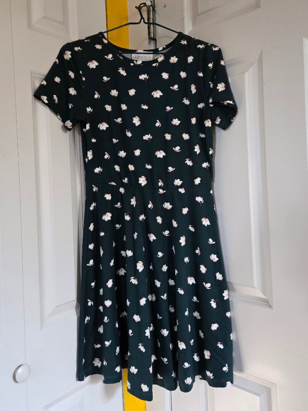 French Grey fit & flare dress size M